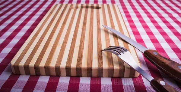 Closeup of cutting board — Stock Photo, Image