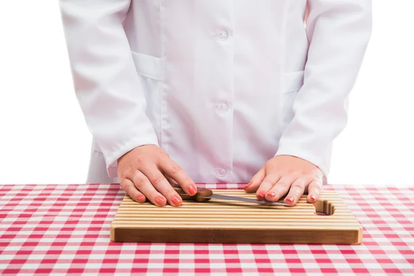 Vrouwelijke cook — Stockfoto