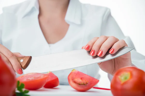 Cuchillo de cocina grandes — Foto de Stock