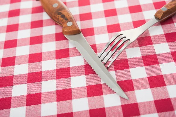 Widelec i nóż — Zdjęcie stockowe