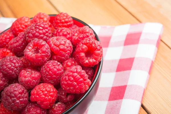 Fruts flores frambuesa roja — Foto de Stock