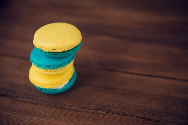 Biscuit tasty macaroon — Stock Photo, Image