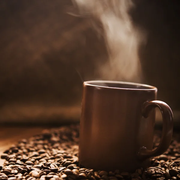 Hot coffee cup — Stock Photo, Image