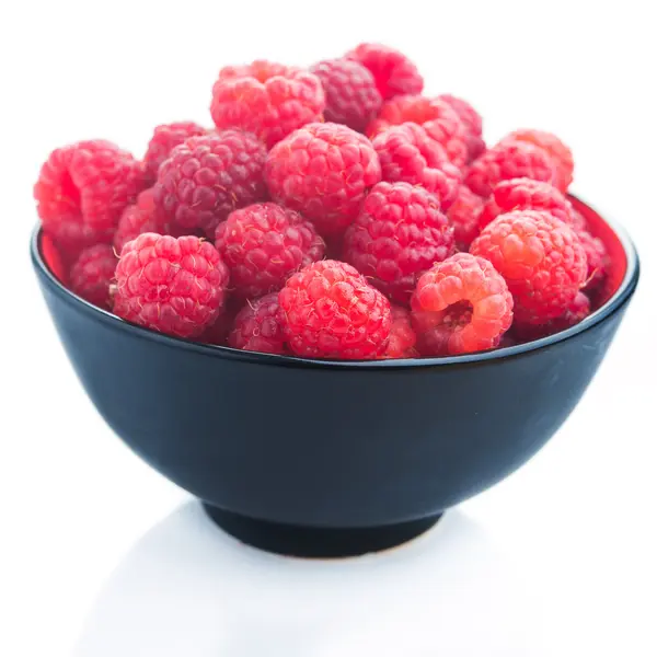 Close up of fresh raspberries — Stock Photo, Image