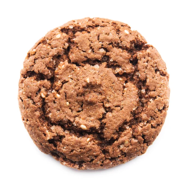 Chocolate brown cookie — Stock Photo, Image