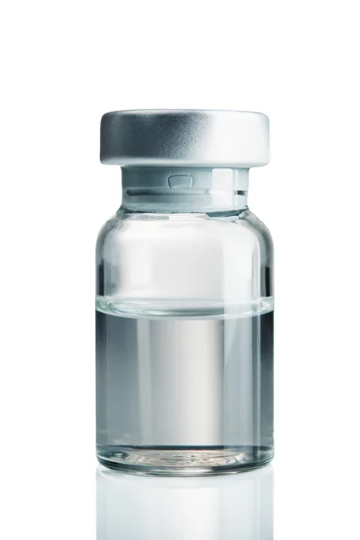 Vakcína láhev, lahvička — Stock fotografie
