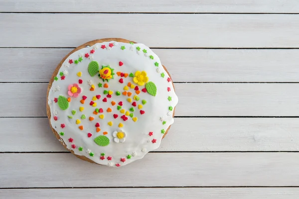 Decorated Easter cake — Stock Photo, Image