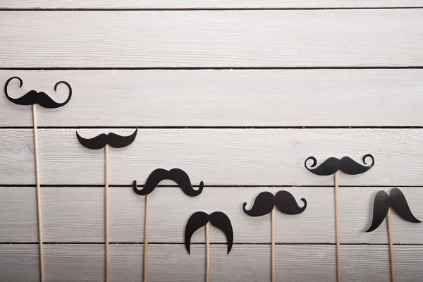 Wedding accessories set moustache — Stock Photo, Image