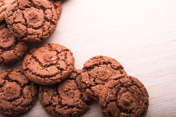 Brown fez biscoitos — Fotografia de Stock