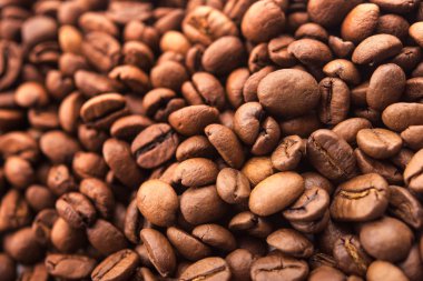 Kavrulmuş kahve çekirdeği.