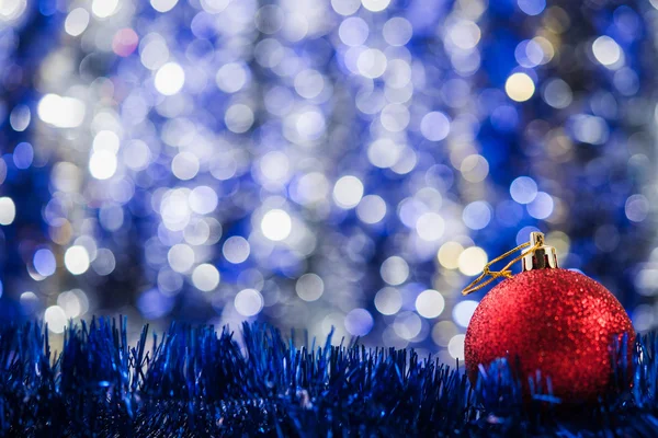 Boule de Noël rouge — Photo