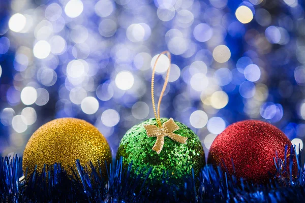 Boules de Noël colorées — Photo