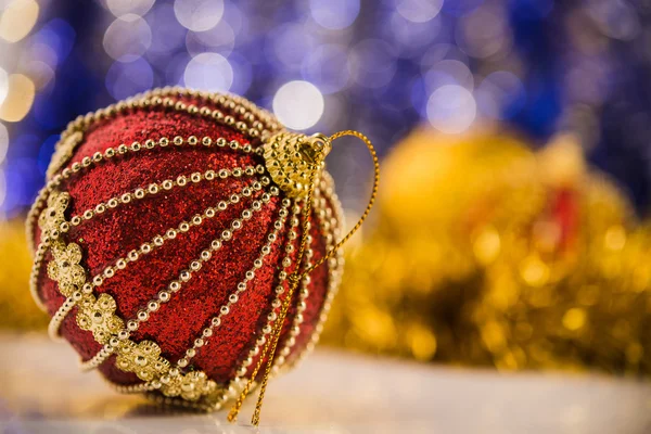 Christmas red ball — Stock Photo, Image