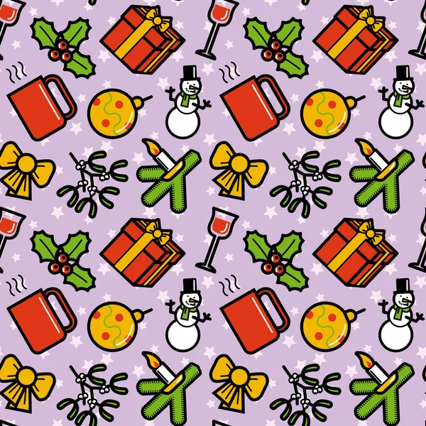 Patrón de Navidad Gráficos vectoriales