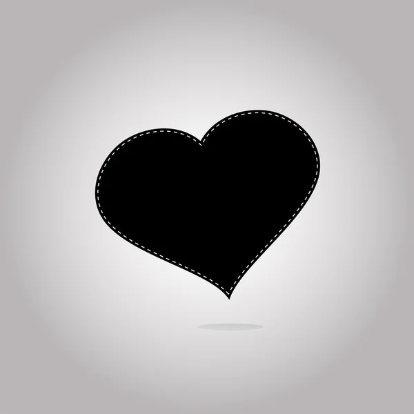 Vector de iconos del corazón. Fondo del icono del corazón. Botón Icono del Corazón. Icono del corazón de vacaciones. Icono del corazón gráfico. Icono del corazón Arte. Dibujo del icono del corazón — Vector de stock