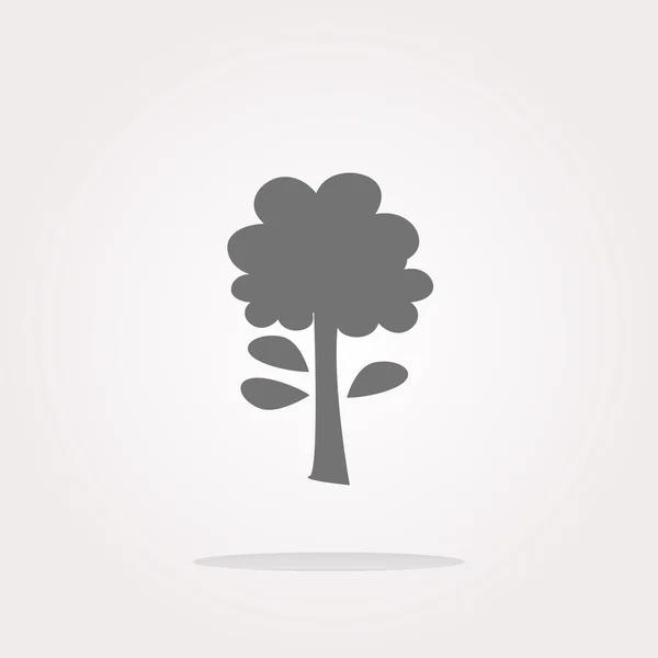 Icono del árbol. Árbol Icono Vector. Árbol Icono Arte. Tree Icon eps. árbol icono de imagen. logo del icono del árbol. Árbol signo de icono. árbol icono plana. árbol Icono de diseño. árbol icono de aplicación. icono de árbol UI. árbol icono web. árbol icono gris — Vector de stock