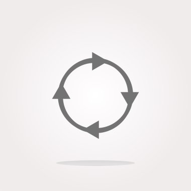 Döndürme Okları Simge Vektörü. Döndürme Okları Simge Resmi. Döndürme okları Simge JPG. Döndürme okları simge EPS. Döndürme Okları Simge Çizimi