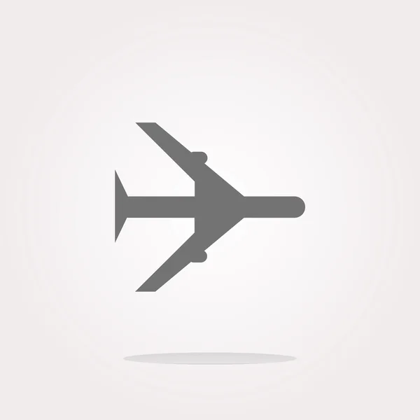 Velivolo Icon Vector. Icona aereo Art. Foto dell'icona dell'aereo. immagine dell'icona dell'aereo. logo airplane Icon. Icona dell'aeroplano. Aereo Icona Flat. Icona aeroplano design. app icona aereo. icona dell'aereo — Vettoriale Stock