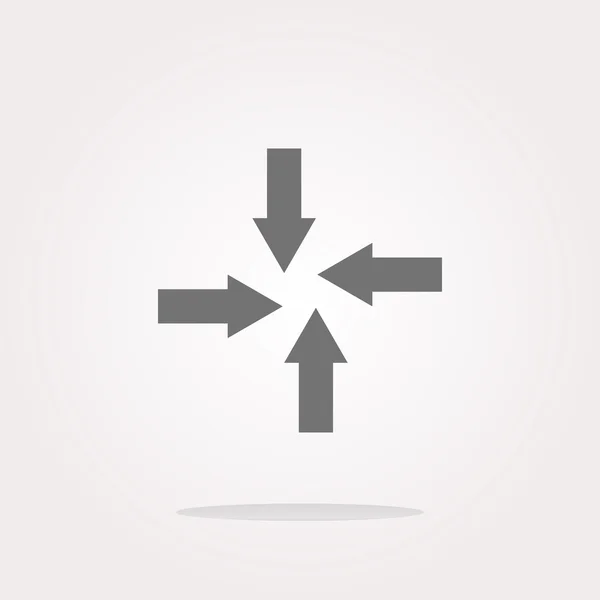 Векторна стрілка на веб-іконці (кнопка ) — стоковий вектор