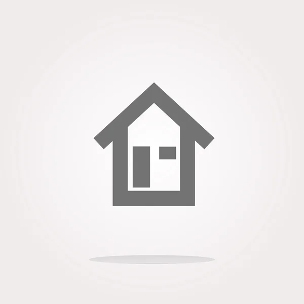 House button, signs, icons set, vector — Stock Vector