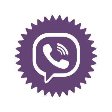 Viber logosu. Viber popüler bir anlık mesajlaşma ve IP uygulaması üzerinden seslendirme. Viber uygulaması. Kharkiv, Ukrayna - Haziran, 2020
