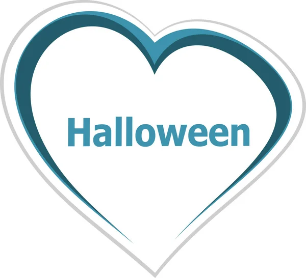 Sms Halloween Semesterkoncept — Stockfoto