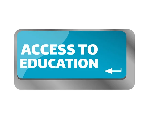 Access Education Close Keyboard Enter Computer Key — Stock Photo, Image