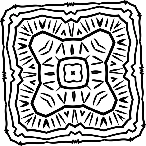 Mandala Voor Wenskaart Case Print Etc Abstracte Patroon Diwali Patroon — Stockvector