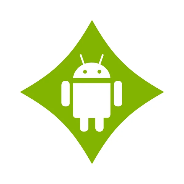 Logo Android Android Sistema Operativo Para Teléfonos Inteligentes Tabletas Plataformas —  Fotos de Stock