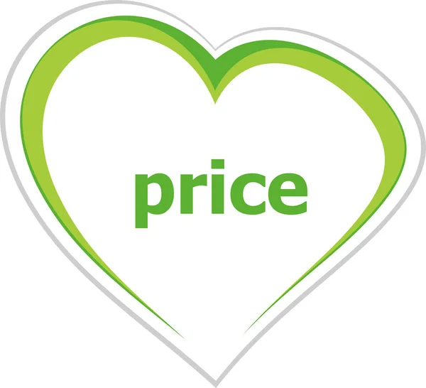 Text Price Finance Concept — Stock Photo, Image
