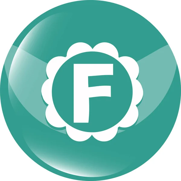 Buchstabe Logo Symbol Design Vorlagen Elemente Farbiges Websymbol — Stockfoto