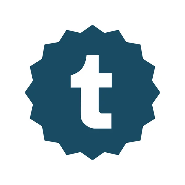 Tumblr是互联网在线社交网络 Tumblr应用程序图标 Tumblr标志 乌克兰哈尔科夫 2020年10月 — 图库照片