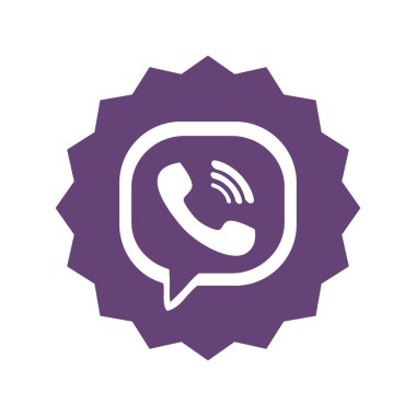 Viber logosu. Viber popüler bir anlık mesajlaşma ve IP uygulaması üzerinden seslendirme. Viber uygulaması. Kharkiv, Ukrayna - Ekim 2020