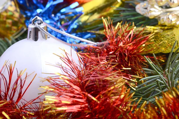 Frohes Neues Jahr 2021 Luftballons Mit Neujahr Feiertagsdekoration Eingestellt Weihnachtsgrußkarte — Stockfoto