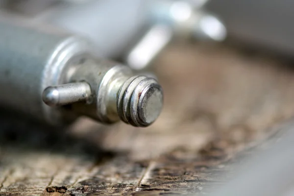 Close up of metal detail — Stock Photo, Image