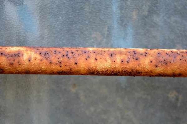 Rusty metal pipe — Stock Photo, Image