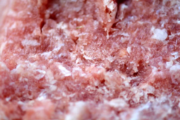 Trozo de carne cruda, macro — Foto de Stock