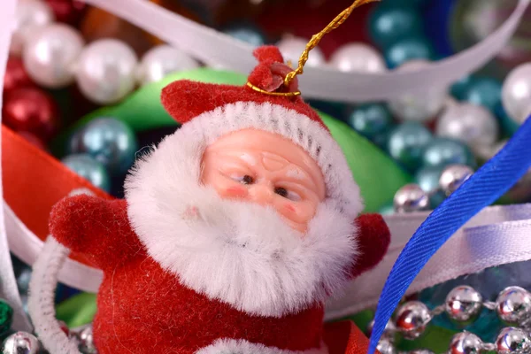 Papai Noel com diamante, cartão de ano novo — Fotografia de Stock