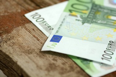 euro para banknot makro detayını kapatmak