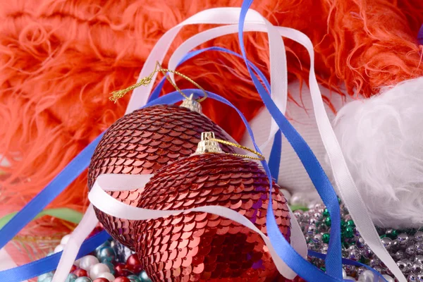 Bolas de Natal, decoração do ano novo — Fotografia de Stock