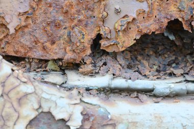 eski metal doku çizik