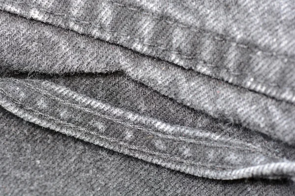 Worn blue denim jeans texture, background — Stock Photo, Image