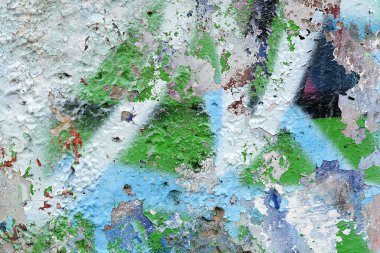 Eski evin Grunge duvarı. Desenli arkaplan