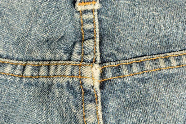 Blue jeans texture — Stock Photo, Image