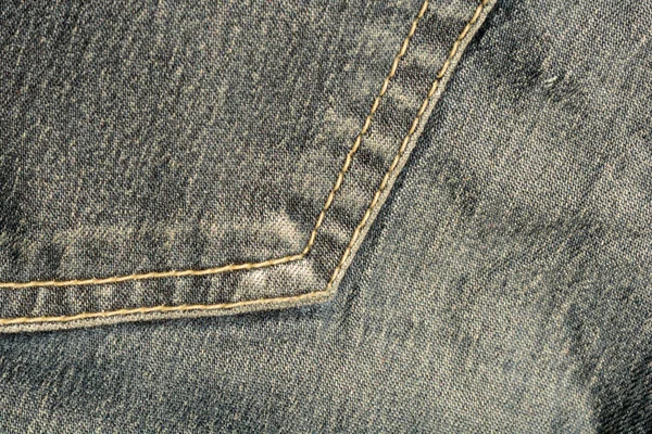 Jeans back pocket — Stock Photo, Image