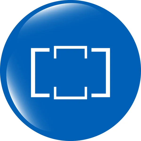 Icono de carpeta botón web con mapa aislado en blanco — Foto de Stock
