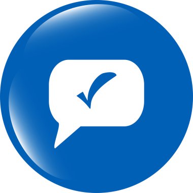 bulutlar onay işareti işareti simgesi