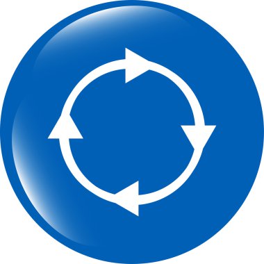 Özet satırları (oklar) web parlak simge (düğme Tarih daireler)