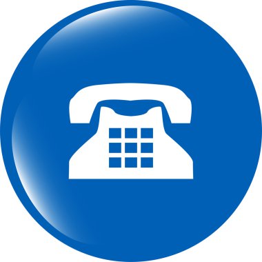 Çevirmeli telefon, web düğmesi simgesi