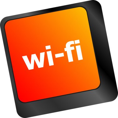 Bilgisayar klavyesindeki wi-fi düğmesi